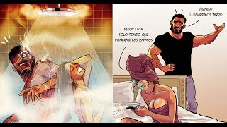 Artista convierte la vida diaria con su esposa en comics geniales [upl. by Itch]