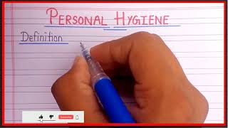 Definition of personal hygiene  What is personal hygiene  Personal hygiene kise kahate hain [upl. by Hershell807]