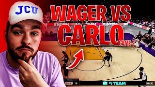 JCU EPISODE 6 GAME 2 OF WAGERING CARLO IN NBA 2K25 MyTEAM [upl. by Aneeroc481]