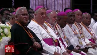 Port Moresby Meeting with Bishops of PNG and Solomon Islands Priests Consecrated Catechists7092024 [upl. by Cairns]