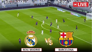 🔴En Vivo Real Madrid vs Barcelona I LaLiga Partido Completo Streaming Hoy eFootball Pes 21 [upl. by Leiva]