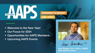 AAPS 2024 President’s Report [upl. by Kizzee690]