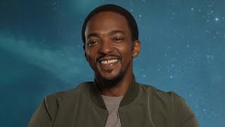 Anthony Mackie TEASES David Harbour About Sebastian Stan Exclusive [upl. by Leasia]