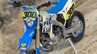 2019 TM 300cc Enduro 2 Stroke Dirt Bike Magazine [upl. by Hannie]