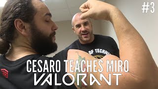 Cesaro teaches Miro Rusev VALORANT [upl. by Nosylla]