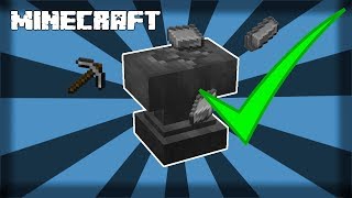 ✔ MINECRAFT  How to Make an Anvil  1144 [upl. by Libys]