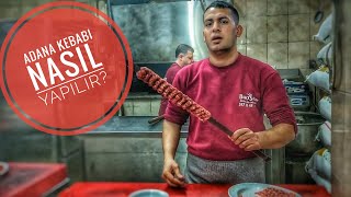 ADANA KEBAP NASIL YAPILIR  ZIRH KIYMASI  ADANA SOKAK LEZZETLERİ [upl. by Stila]