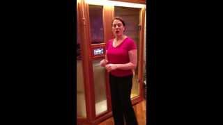 Clearlight Infrared Sauna Review  See How She Takes The Stress Away With Her Clearlight Sauna [upl. by Nipahc669]