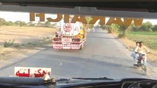 Waraich Express بھکر والے ٹاٸم کی اسپیڈ 140 کر دی کراچی 7 بجے پہنچ [upl. by Ajoop]