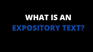 EXPOSITORY TEXT ENGLISH 5 QUARTER 3 Distinguish texttypes according to purpose and features [upl. by Dinse]