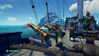 Sea Of Thieves Shanty Tchaikovsky 1812 Overture With Cannons [upl. by Tenej584]