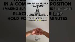 Bhairava Mudra  How to Practice  quotFearsomequot  Lord Shivas Yoga Mudra  Hand Gesture [upl. by Ajiram]