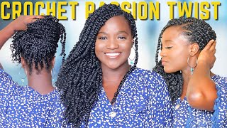 30Mins PASSION TWIST TUTORIAL Crochet Method for Beginners  ItsAbeeyola [upl. by Kinchen]