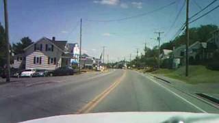 A 10minute drive on Route 1 in Madawaska Maine United States [upl. by Leigh]