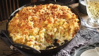 Cauliflower Leek and Bacon Gratin  2015 Milk Calendar [upl. by Rudolfo]