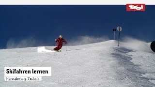 Skifahren lernen 5 Tipps zur Kurzschwung Technik I Skikurs ⛷ [upl. by Julie364]