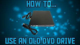 How to make use of an old laptop DVD drive [upl. by Ehr]