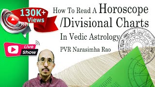 How to read a HoroscopeDivisional Charts in Vedic Astrology by PVR Narasimha Rao [upl. by Tiana]