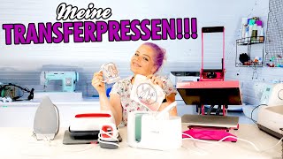 Transferpressen Cricut vs Happypress [upl. by Oedama927]