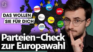 Europawahl Wen wählen Der ParteienCheck  Reaktion auf DieDaOben [upl. by Anisamoht310]