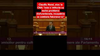 Claudiu Nasui atac la CNA quoteste o intitutie cu multe probleme disfunctionala incapabilaquot [upl. by Manville231]