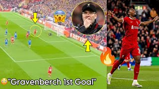 😱Ryan Gravenberch FIRST GOAL For LiverpoolDiogo Jota GoalLiverpool 20 Royale Union SGGoals… [upl. by Ahsed345]