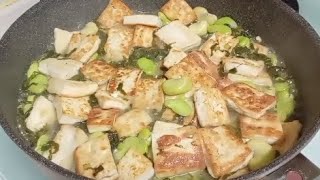 tofu stir fry with preserved vegetables tofuu [upl. by Anjela]