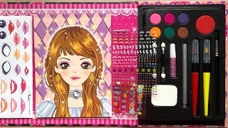 Đồ chơi trang điểm công chúa búp bê P1 tô son kẻ mắt sơn móng tay  Makeup toys Chim xinh [upl. by Geesey]