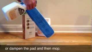 How To Clean Wood Floors In 60 Seconds [upl. by Araminta]