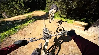 Chatel Bikepark  Closing day with Simon Pierguidi [upl. by Bael]