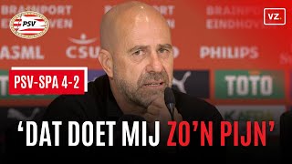 Peter Bosz is emotioneel na kampioenschap met PSV Dat doet mij zon pijn  PSV  Sparta Rotterdam [upl. by Adnohsirk361]