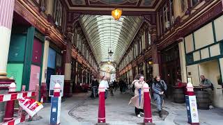 Leadenhall Market London [upl. by Airahcaz]