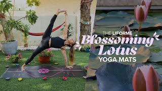 Liforme Blossoming Lotus Yoga Mat  From the Muddy Depths a Lotus Blooms [upl. by Cristian]