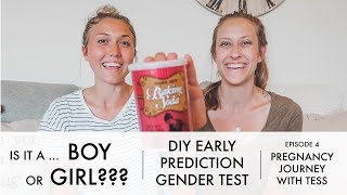 Is this EARLY DIY Gender Prediction Test ACCURATE  GENDER REVEAL EGG SMASH [upl. by Mcnally]