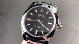 Rolex Milgauss 116400 Rolex Watch Review [upl. by Niamrahc460]