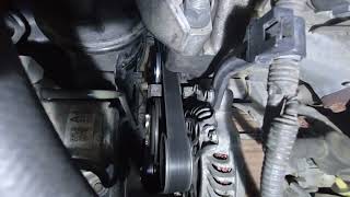 2006 Honda Civic  belt tensioner replaced vibration is gone [upl. by Meadow30]