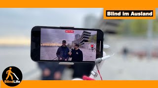 Patrick Dembinski Blind im Ausland￼  Blind ist nicht gleich blind  Mr BlindLife [upl. by Asyram]