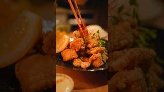 KARAAGE  Japanese Fried Chicken Izakaya at Home japanesefood cookingshorts [upl. by Neenad]