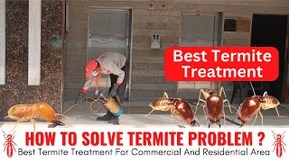 Termite Control Services  Termite Treatment For Commercial Area  Best Termite control service [upl. by Enobe]