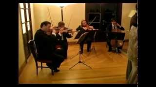 Marcha Nupcial Mendelssohn Quarteto de Cordas Curitiba  PR [upl. by Miko232]