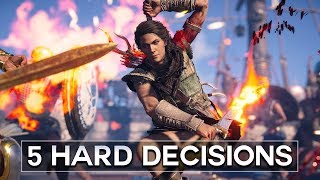 5 Hard Decisions  Assassins Creed Odyssey [upl. by Mundy]