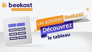 Activités Beekast  Découvrez le tableau [upl. by Ahseiat517]