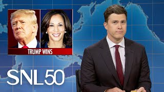 Weekend Update Trump Wins 2024 Election Becomes First Felon Elected President  SNL [upl. by Pendleton]