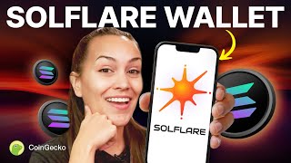 What is SOLFLARE Beginner’s Solflare Solanabased Wallet Tutorial in 2024 [upl. by Zitah]