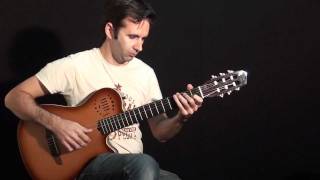 Classical Guitar Improvisation  Godin Grand Concert Duet Ambiance  warm sound [upl. by Deva]