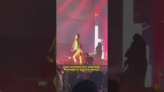 Lisa recreates Victoria Secrets top catwalk at fanmeeting bangkok lisa blackpink [upl. by Woermer]