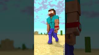 Zombie Becomes Herobrine in Thors Hammer Challenge ⌚⚡Part 2 Transform Watch [upl. by Barbara]