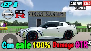 Can I Sale 100 Damege Nissan GTR  Car Saler Simulator Dealership [upl. by Kcirdled287]