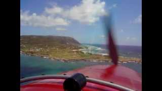 Flying the Zenith CH 601 in the Caribbean [upl. by Eimmak]