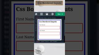 𝐂𝐬𝐬 𝐁𝐨𝐫𝐝𝐞𝐫𝐞𝐝 𝐈𝐧𝐩𝐮𝐭𝐬css border input field form html style html5 lable Educationslearning [upl. by Krahling629]